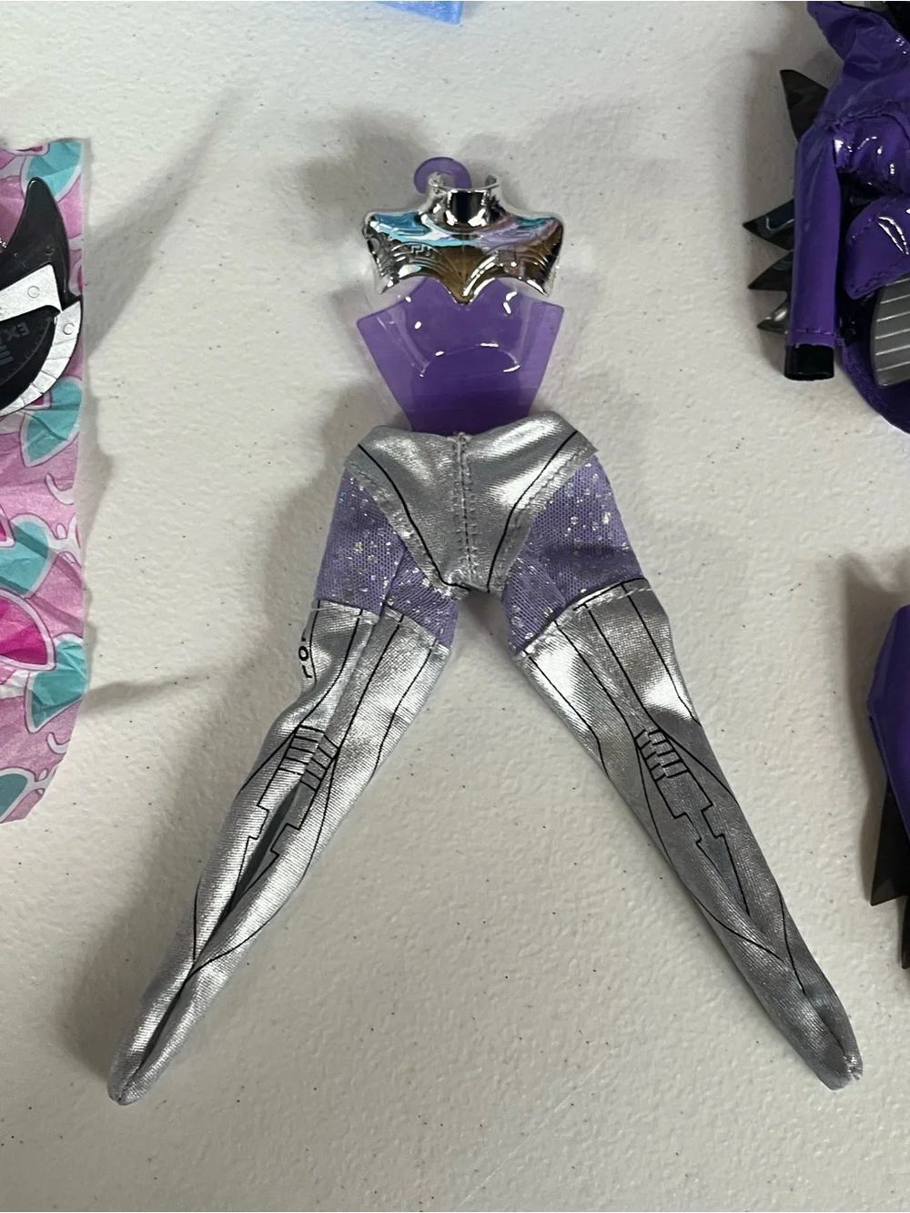 L.O.L. Surprise! Doll with Purple Hair & Silver Outfit and Purple Accessories